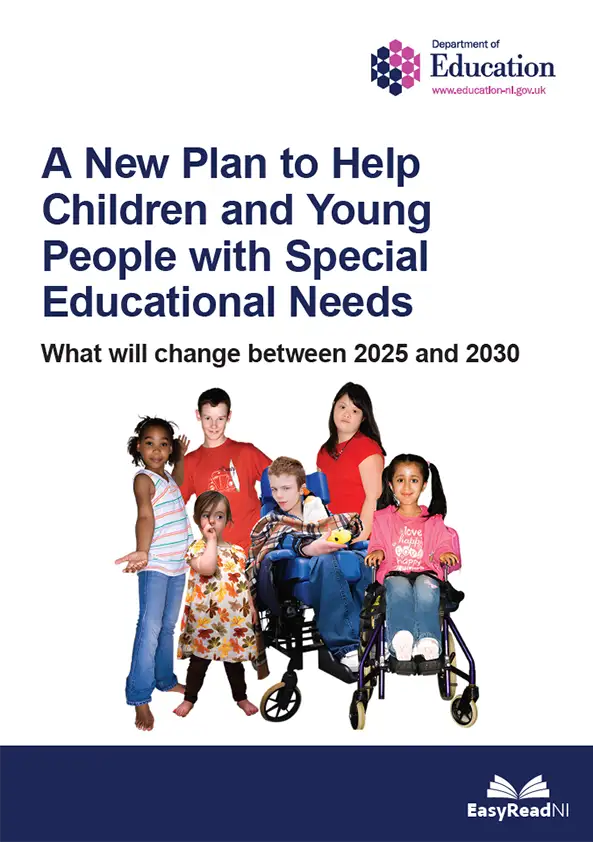 clicking this image will
link to the A New Plan to Help Children and Young People with Special Educational Needs.